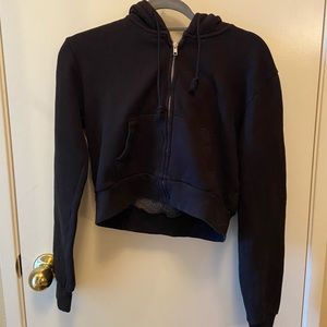 Brandy Melville black crystal hoodie